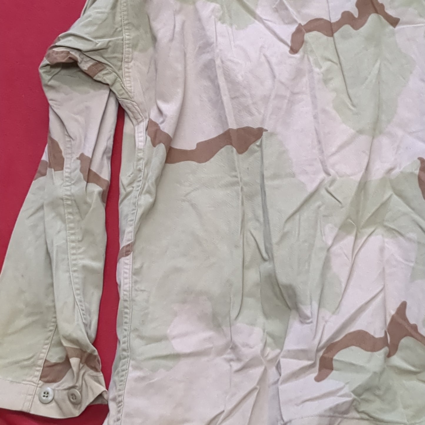 US Army Medium Long DCU Desert Camo Top Jacket Uniform (aa01-15)