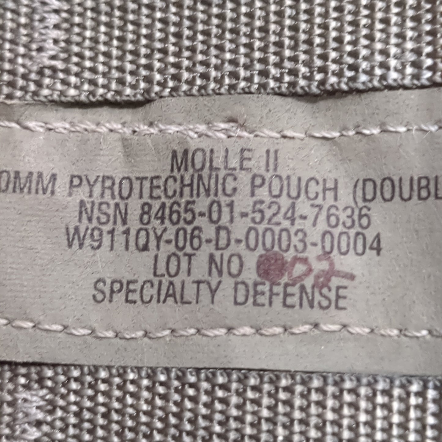 US Army 40 MM Pouch (Double) UCP Molle II Excellent Condition (fb12-AUG130)