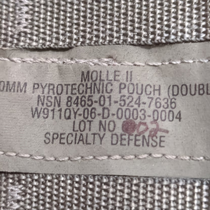 US Army 40 MM Pouch (Double) UCP Molle II Excellent Condition (fb12-AUG130)