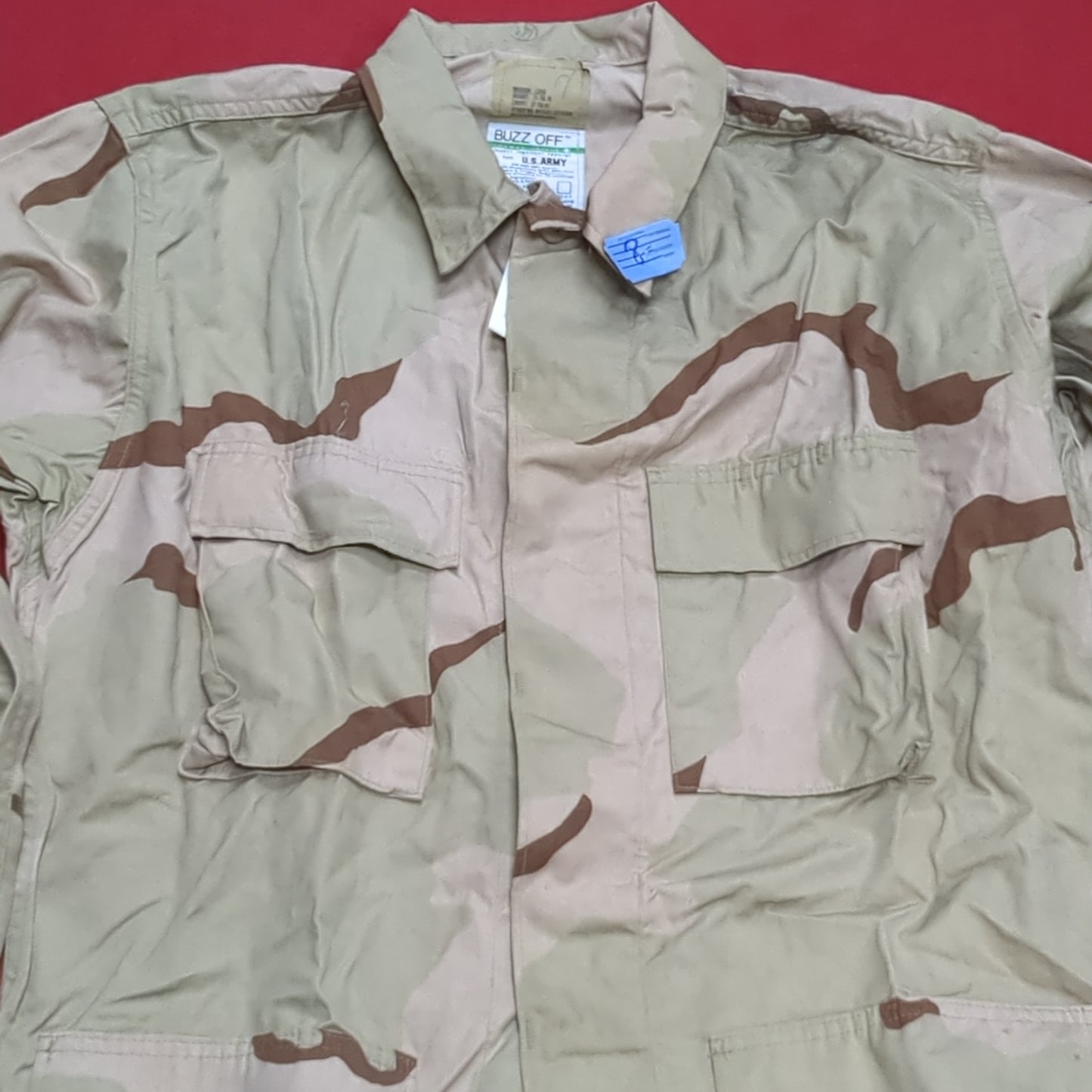 US Army Medium Long DCU Desert Camo Top Jacket Uniform (aa01-8)
