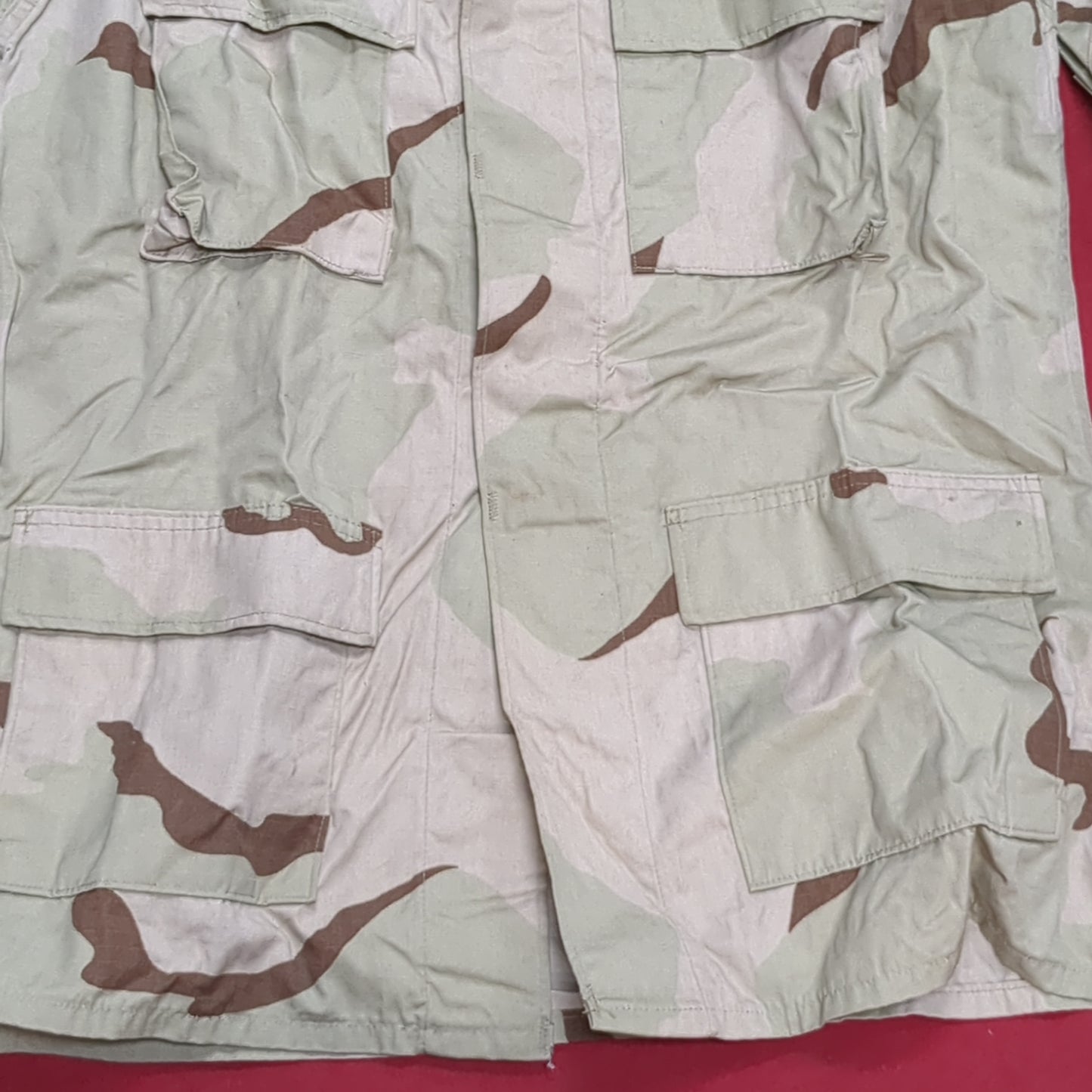 US Army Medium Long DCU Desert Camo Top Jacket Uniform (aa01-8)