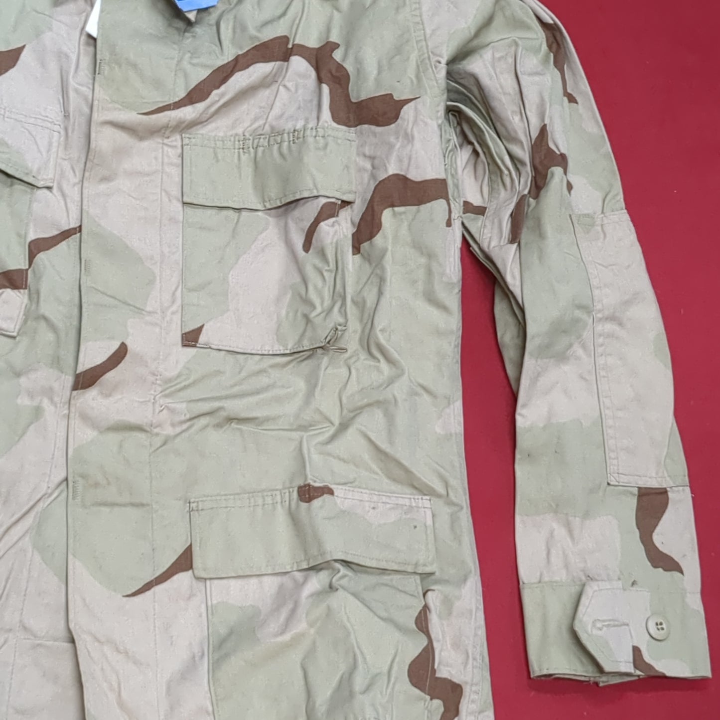 US Army Medium Long DCU Desert Camo Top Jacket Uniform (aa01-8)