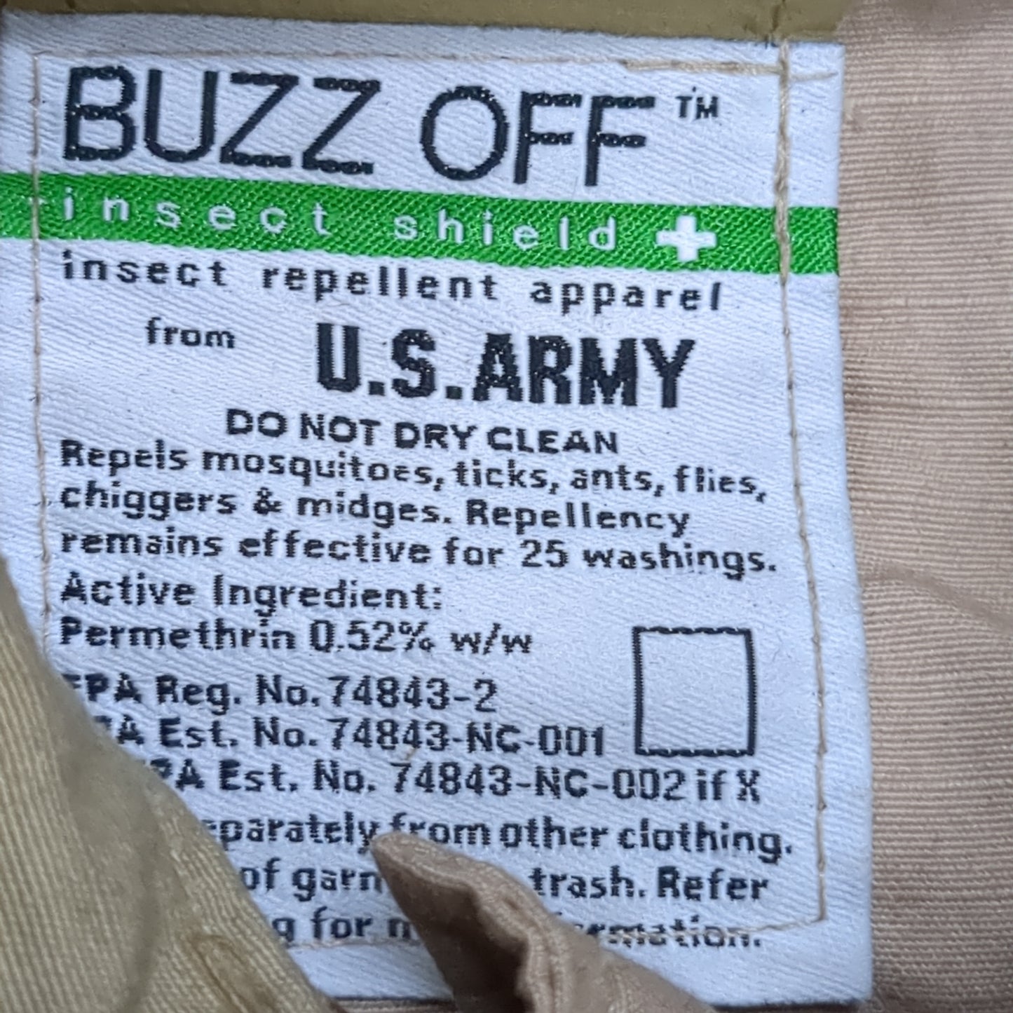 US Army Medium Long DCU Desert Camo Top Jacket Uniform (aa01-8)