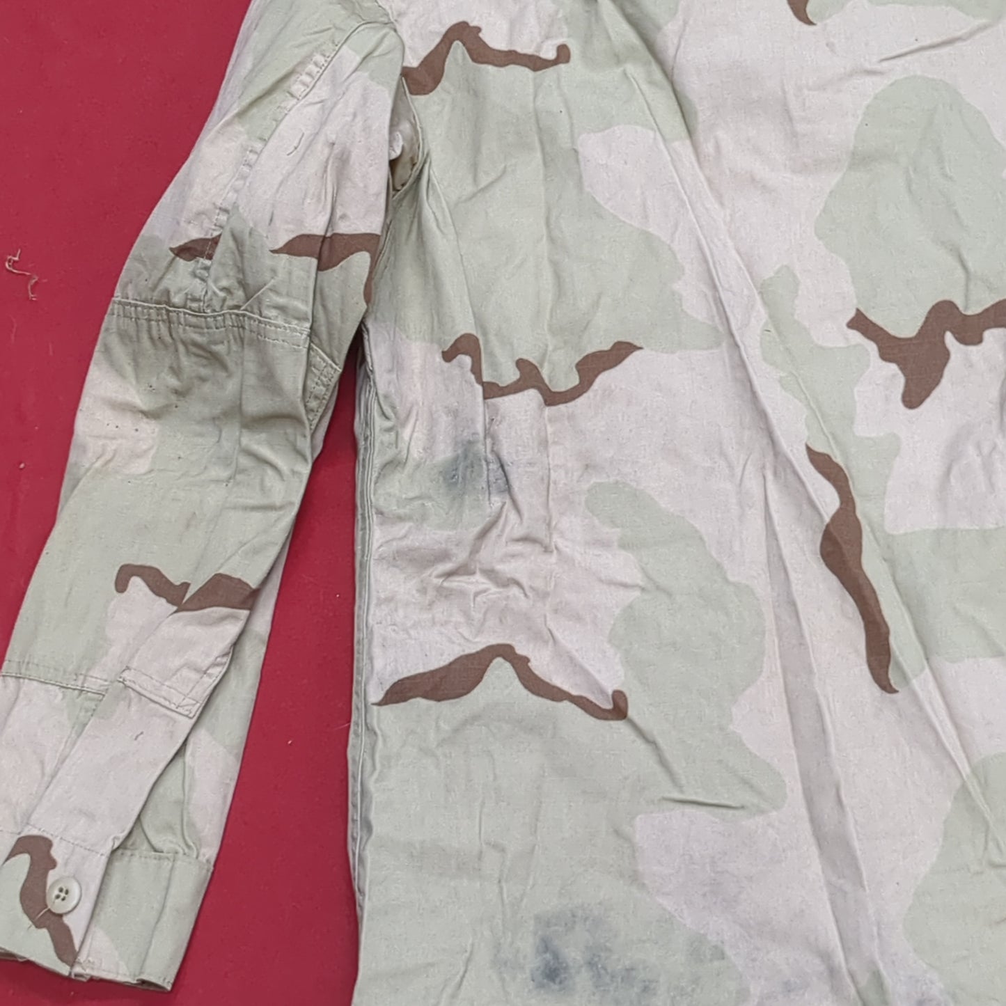 US Army Medium Long DCU Desert Camo Top Jacket Uniform (aa01-8)