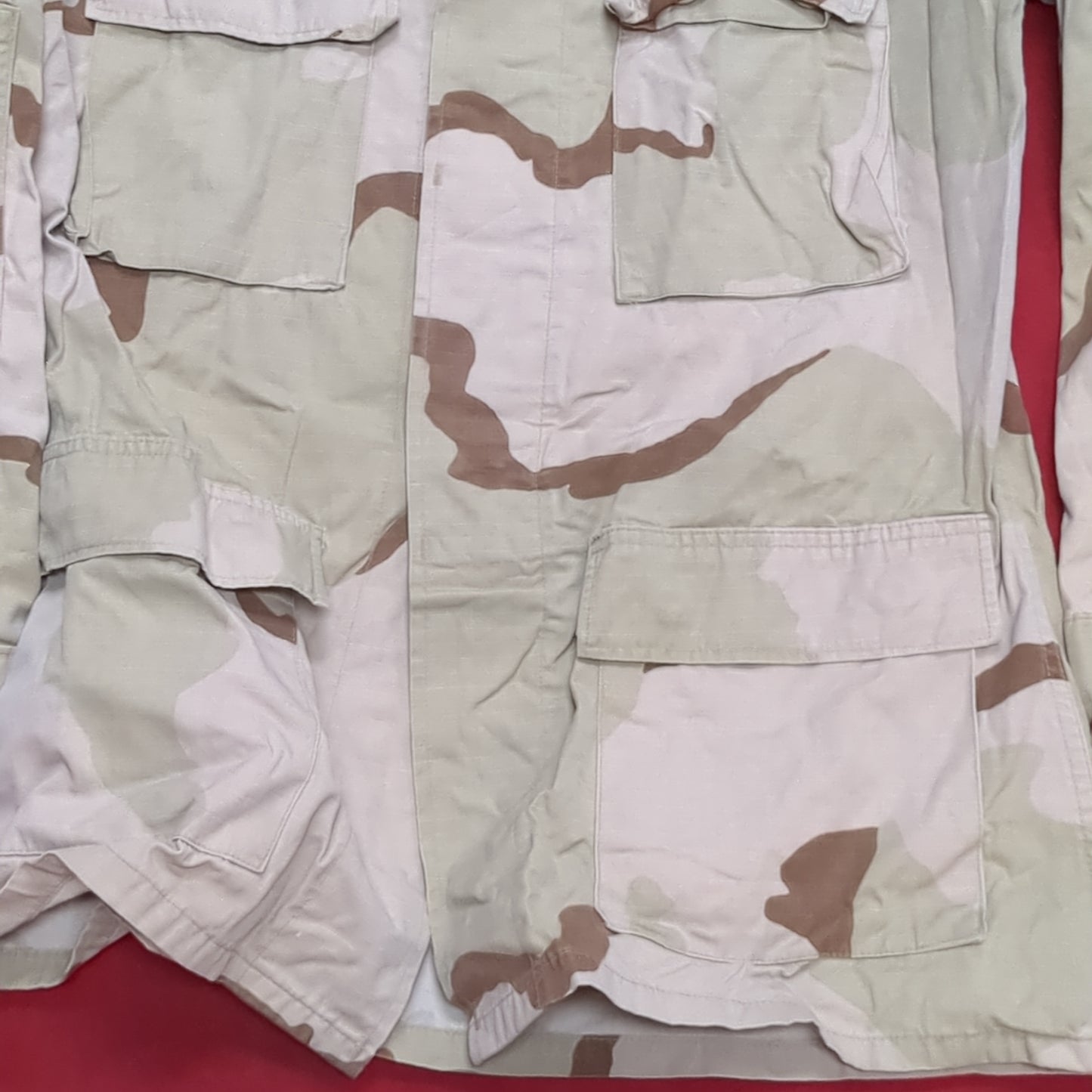 US Army Medium Long DCU Desert Camo Top Jacket Uniform (aa01-18)