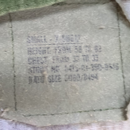 US Army Small X-Short BDU Woodland Camo Top Jacket Uniform (aa05-13)