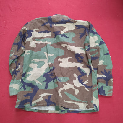 US Army Small X-Short BDU Woodland Camo Top Jacket Uniform (aa05-13)