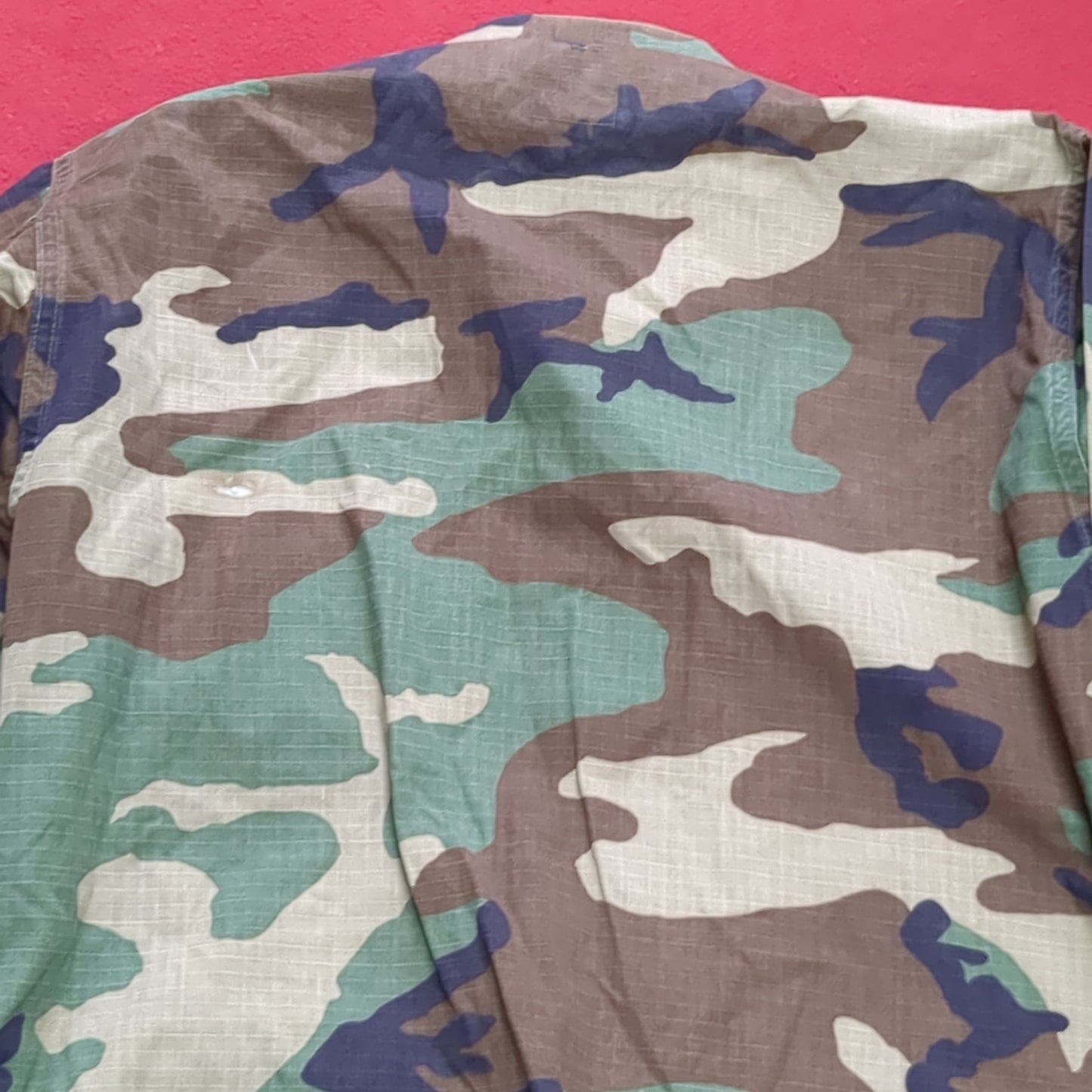 US Army Small X-Short BDU Woodland Camo Top Jacket Uniform (aa05-13)