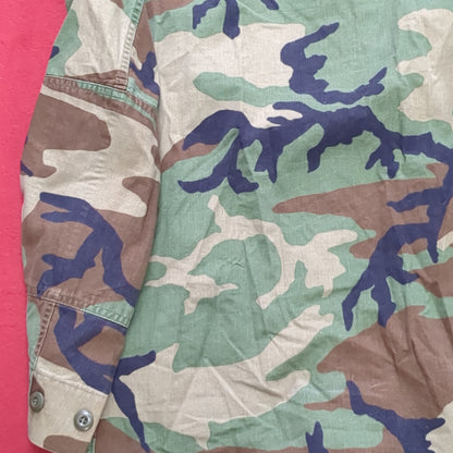 US Army Small Short BDU Woodland Camo Top Jacket Uniform (aa05-11)