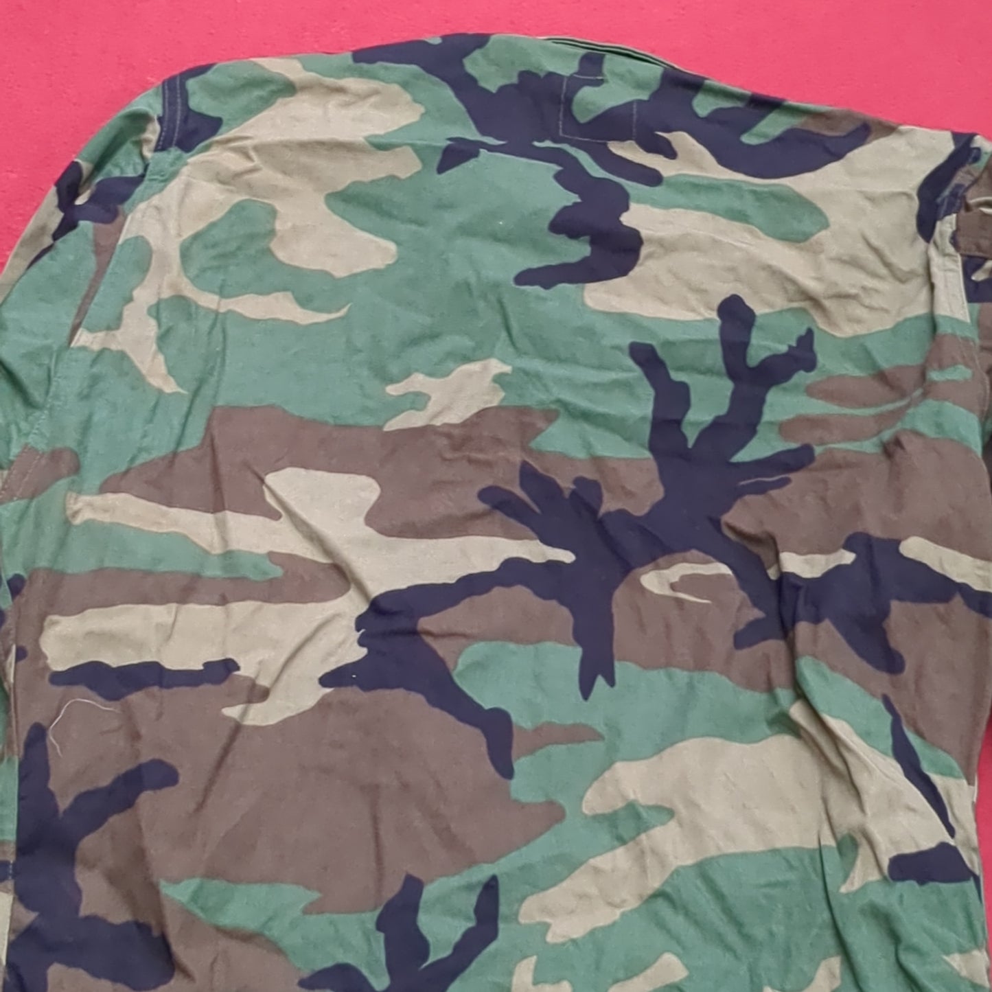 US Army Small Short BDU Woodland Camo Top Jacket Uniform (aa04-1)
