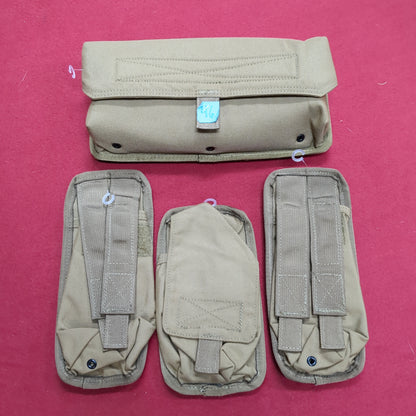 SET of 4 NEW (no tags) Molle Turret Gunner Pouch Lot (aa04-46)