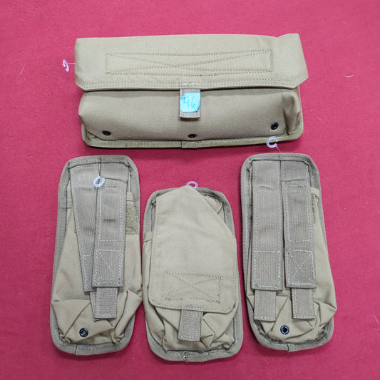 SET of 4 NEW (no tags) Molle Turret Gunner Pouch Lot (aa04-46)
