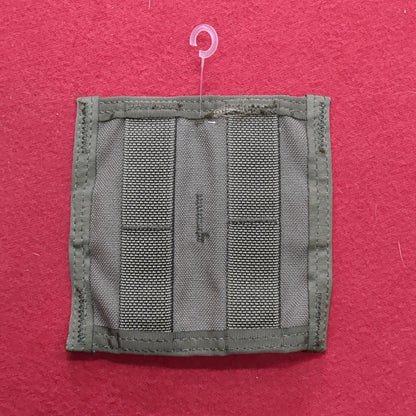 USED OD Green Molle Horizontal Pouch Adapter (aa04-29)