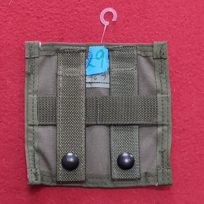 USED OD Green Molle Horizontal Pouch Adapter (aa04-29)