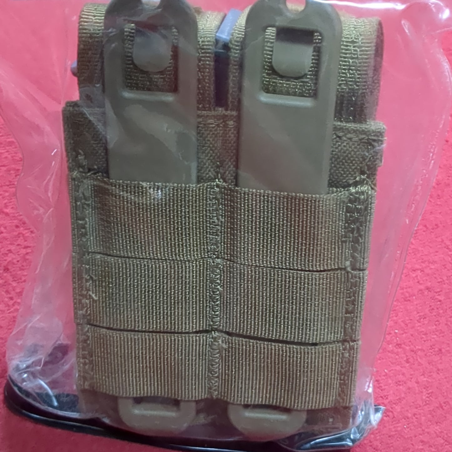 NOS BLACKHAWK Double 2 Magazine Pouch Coyote STRIKE (aa07-3)