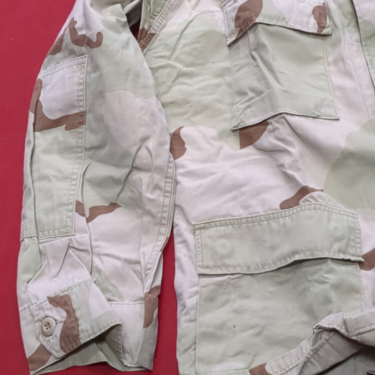 US Army DCU Desert Camo Blouse Size Medium Regular (aa06-21)