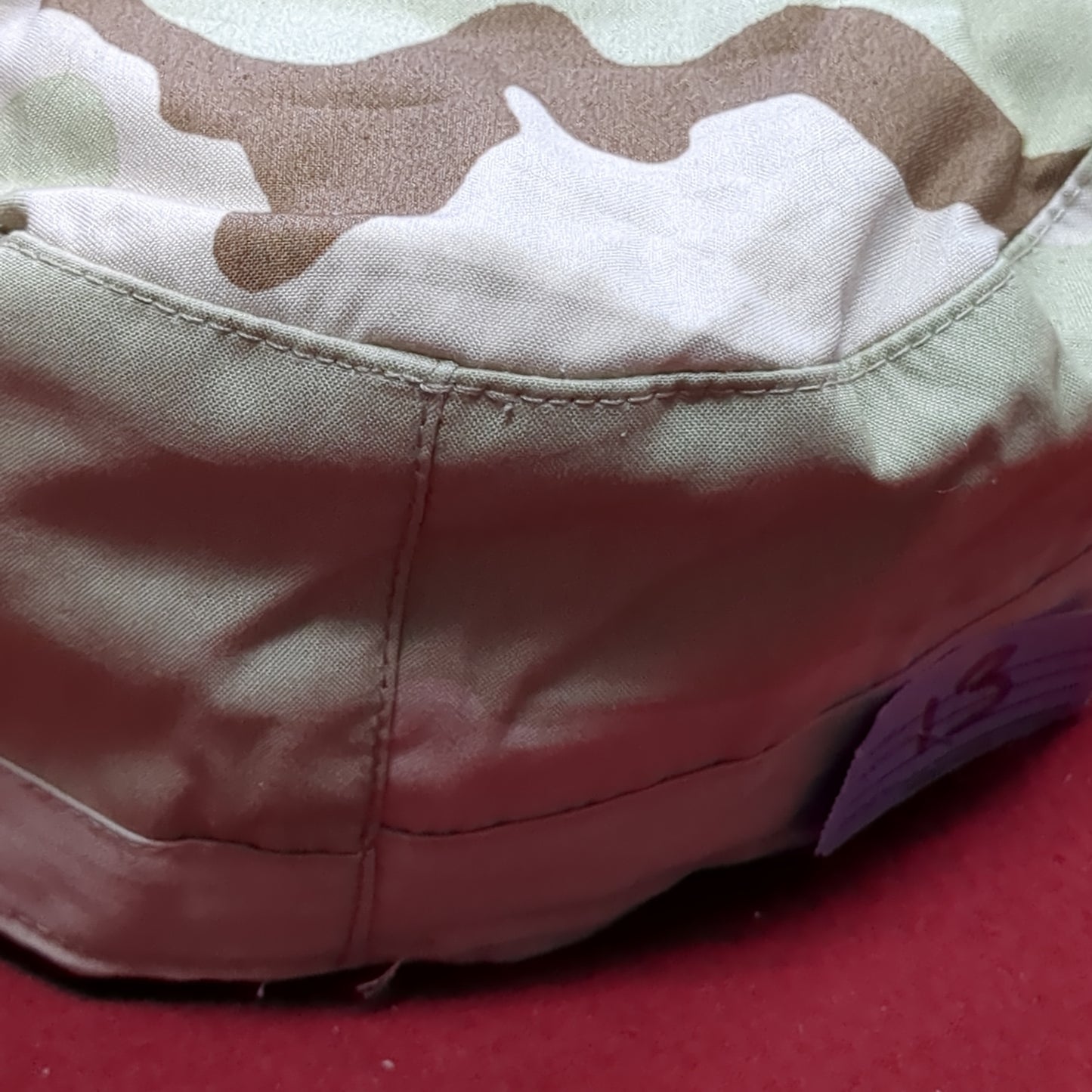 US Army Patrol Cap 6 3/4 DCU Desert Class 1 Camo (11s (ab10-13)