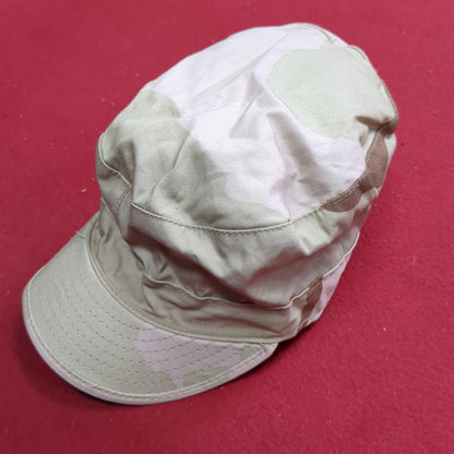 US Army Patrol Cap 6 3/4 DCU Desert Class 2 Camo (11s (ab10-12)