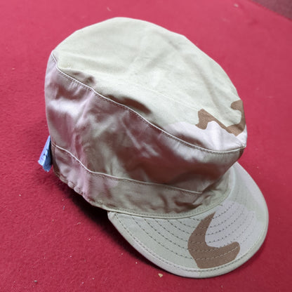 US Army Patrol Cap 6 7/8 DCU Desert Class 1 Camo (11s (ab10-9)