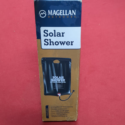 NOS Magellan Outdoors Solar Shower 4.5 Gallons (10s (ab09-g455)