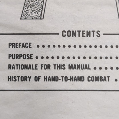 Vintage ST 31-204 Special Forces Hand-to-Hand Fighting (10s (ab09-MAY137)