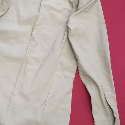 DARWOOD 15x33 Men's Long Sleeve Poly Wool Khaki Shirt Marine (10s (ab09-g111)