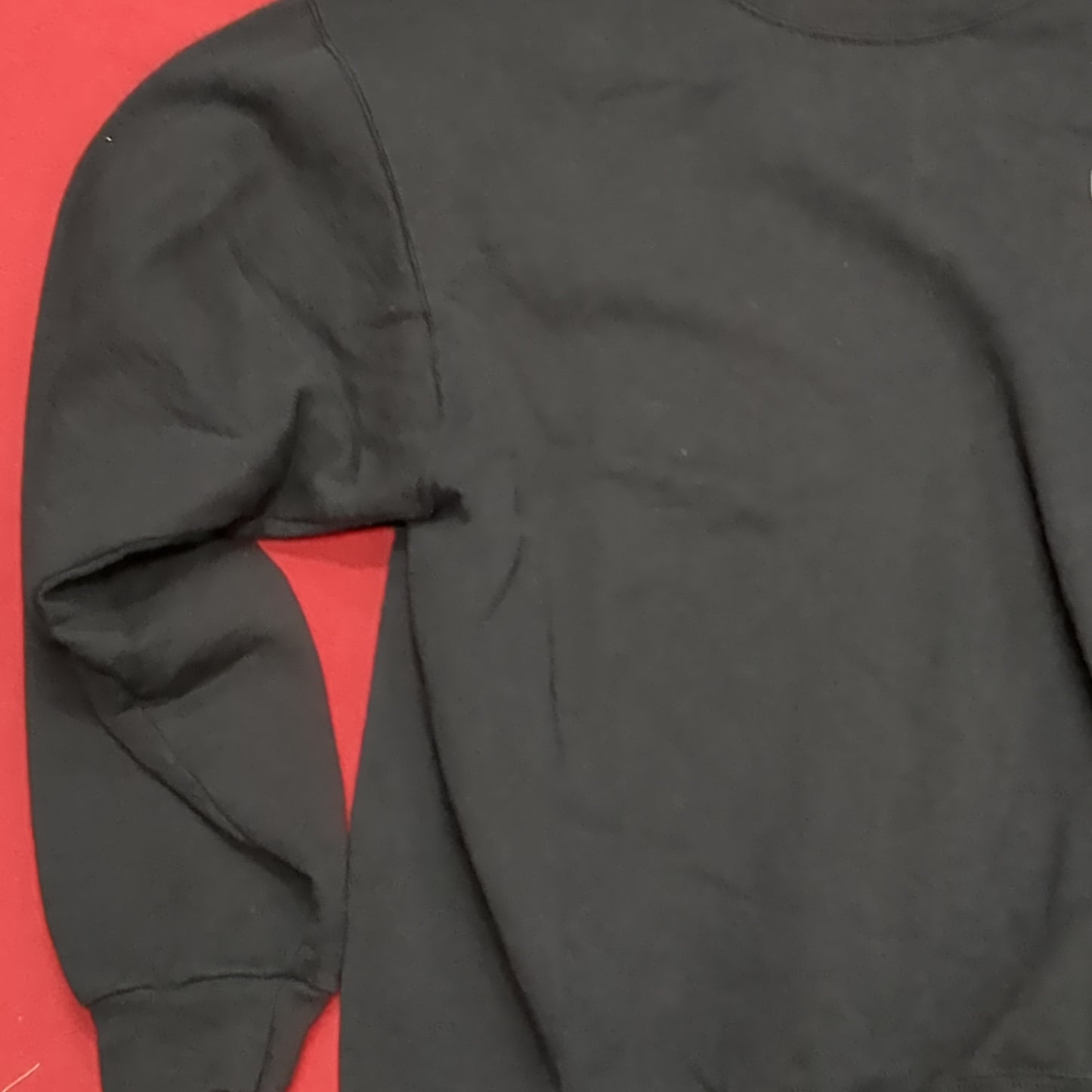 1st Ranger Large Black Mens Crew Sweater Excellent condition (fb10-AUG178)