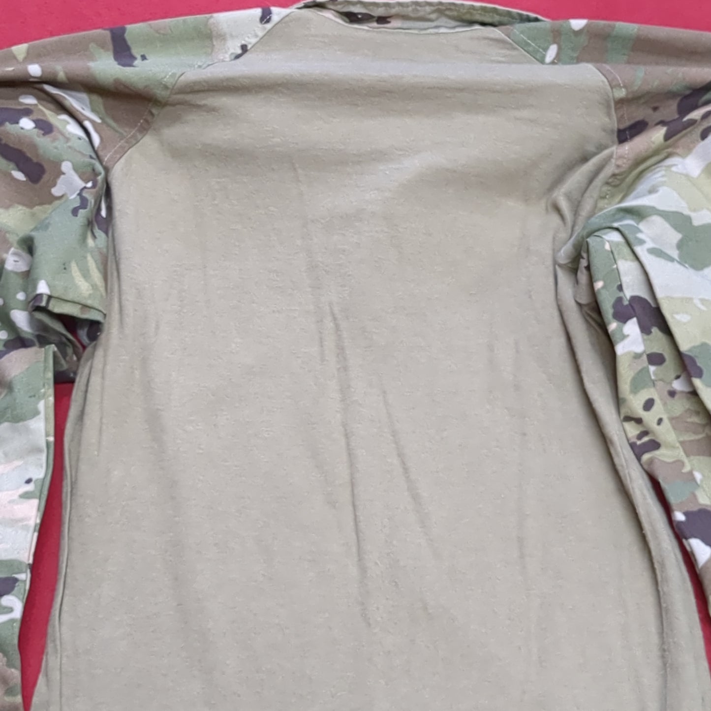 US Army Tru-Spec Small 1/4 Quarter Zip Type 2 Combat OCP Multicam FRAC Top Shirt (cw- ea04-AUG185)