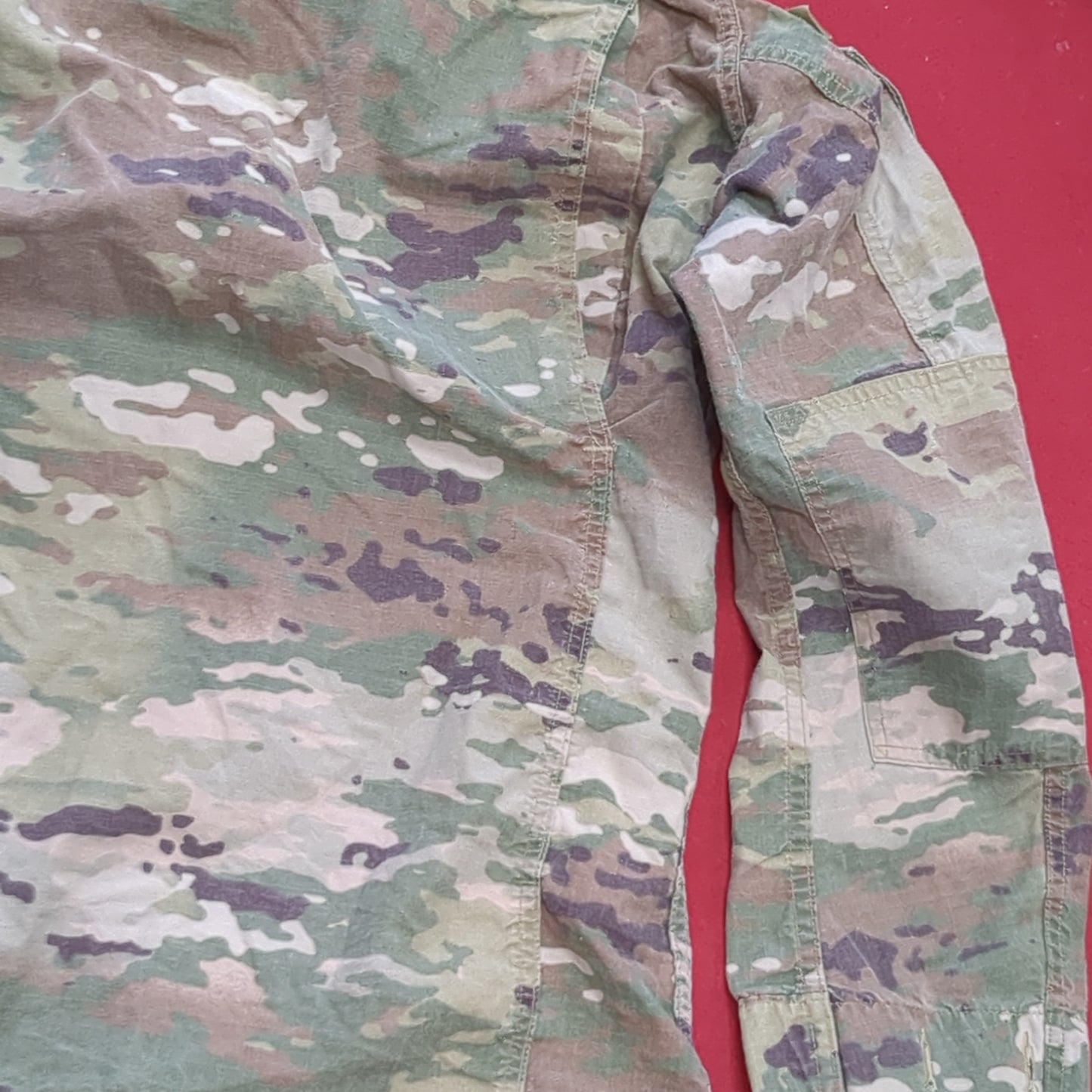 SET of US Army Small Regular OCP Uniform FRAC Top Pants (ocp12- ea08-AUG191)