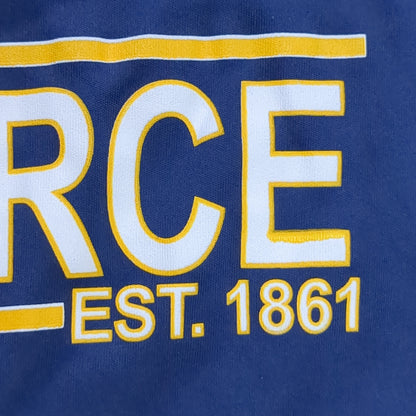 US Army Rock Force X-Large Blue Mens Crew Long Sleeve Shirt (cw- ea04-AUG196)