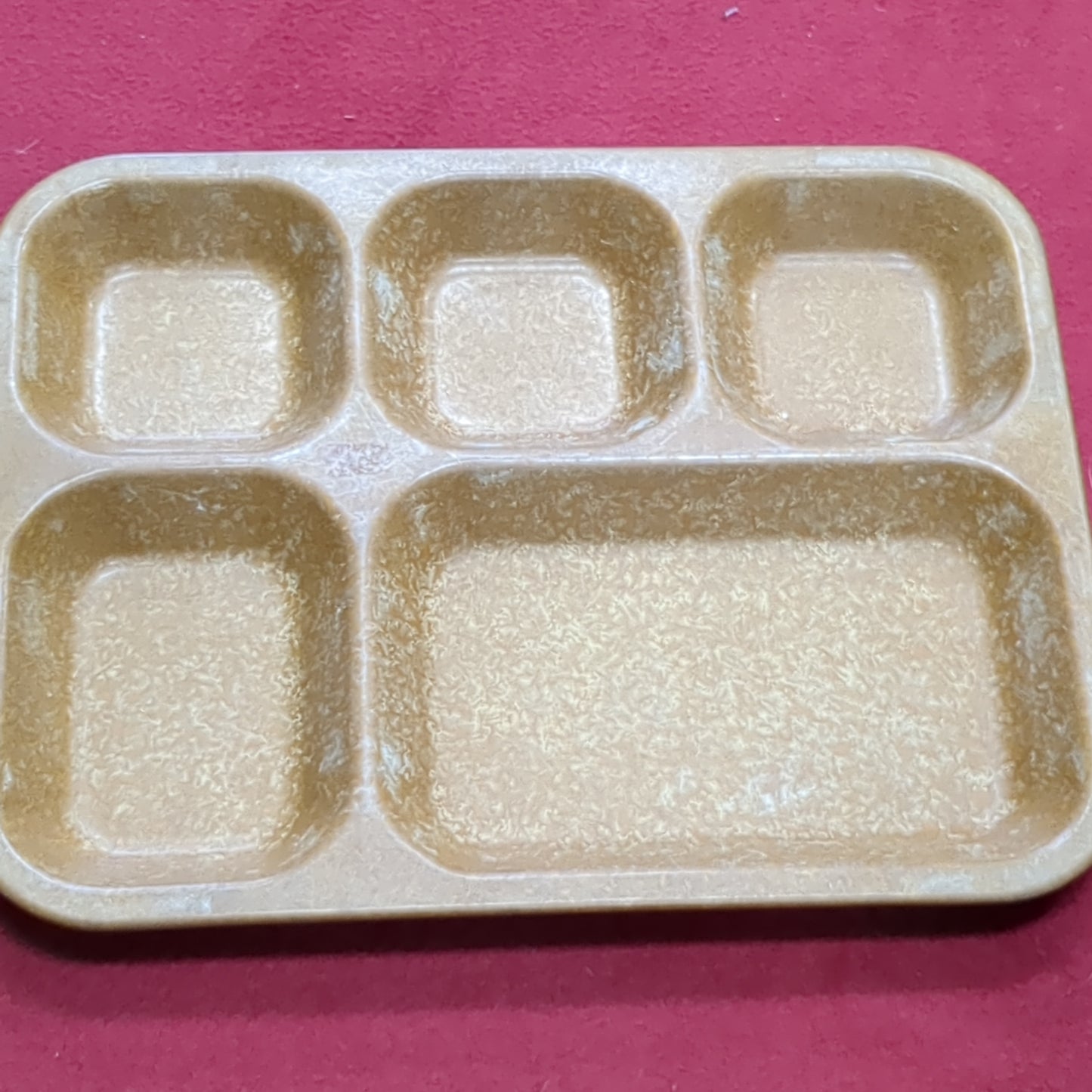 VINTAGE 1966 Halsey US Army Mess Hall Melamine Melmac Tray (12s (ab11-22)