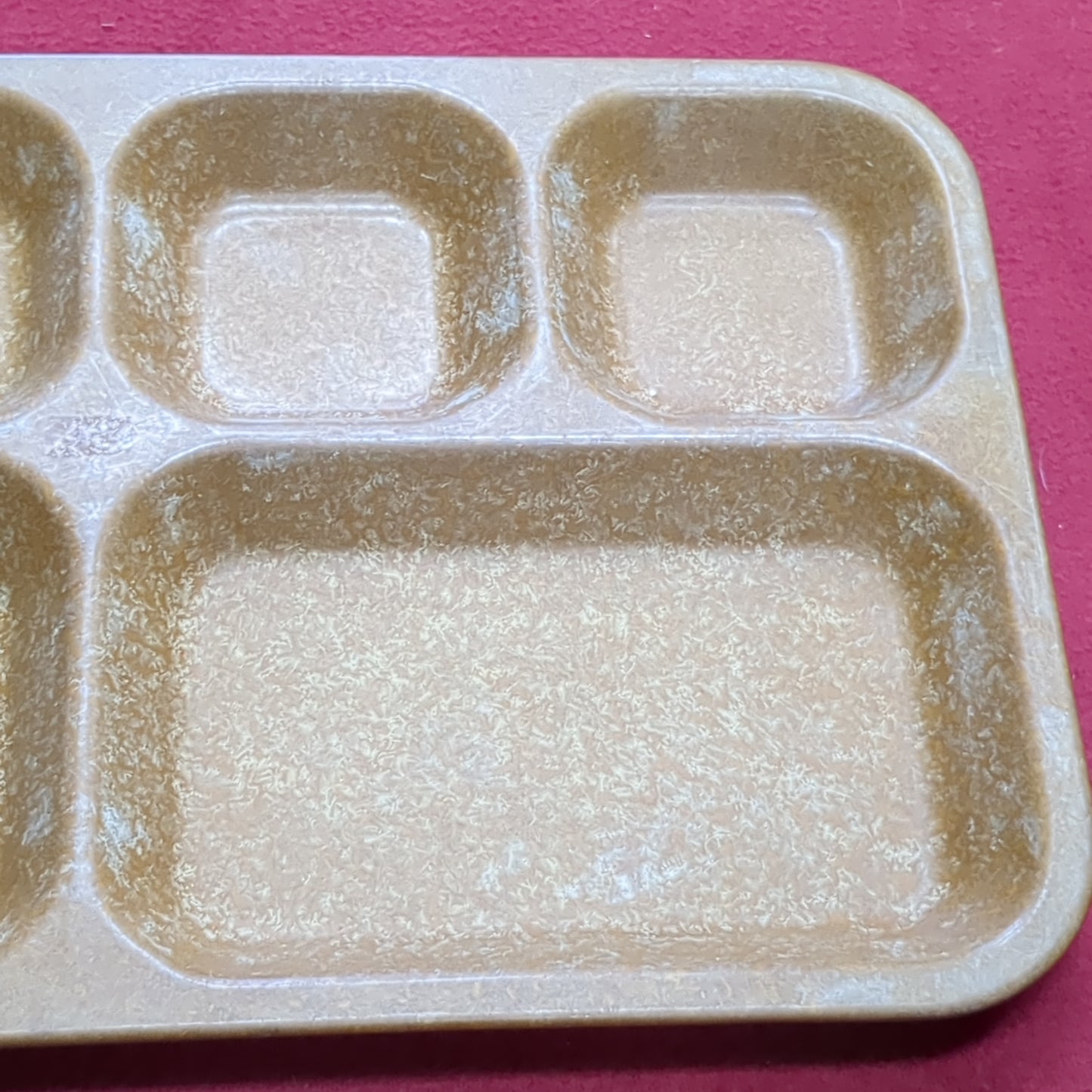 VINTAGE 1966 Halsey US Army Mess Hall Melamine Melmac Tray (12s (ab11-22)