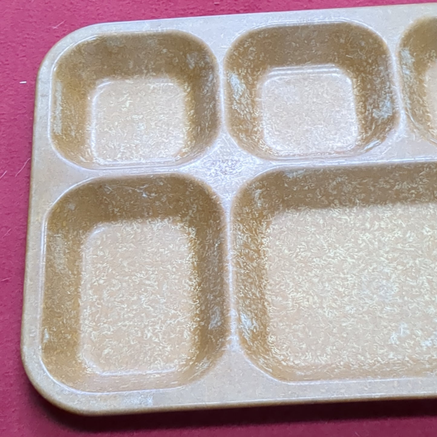 VINTAGE 1966 Halsey US Army Mess Hall Melamine Melmac Tray (12s (ab11-22)