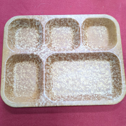 VINTAGE 1952 US Army Mess Hall Melamine Melmac Tray (12s (ab11-6)