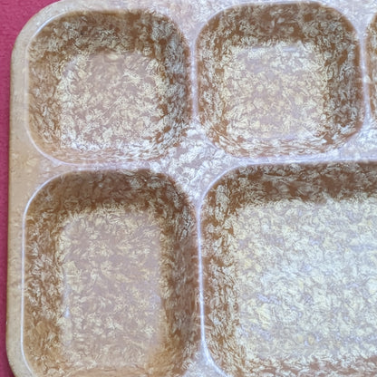 VINTAGE 1952 US Army Mess Hall Melamine Melmac Tray (12s (ab11-6)