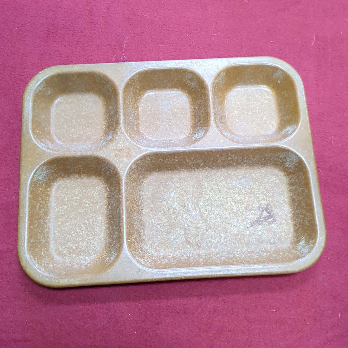 VINTAGE 1968 US Army Mess Hall Melamine Melmac Tray (12s (ab11-18)