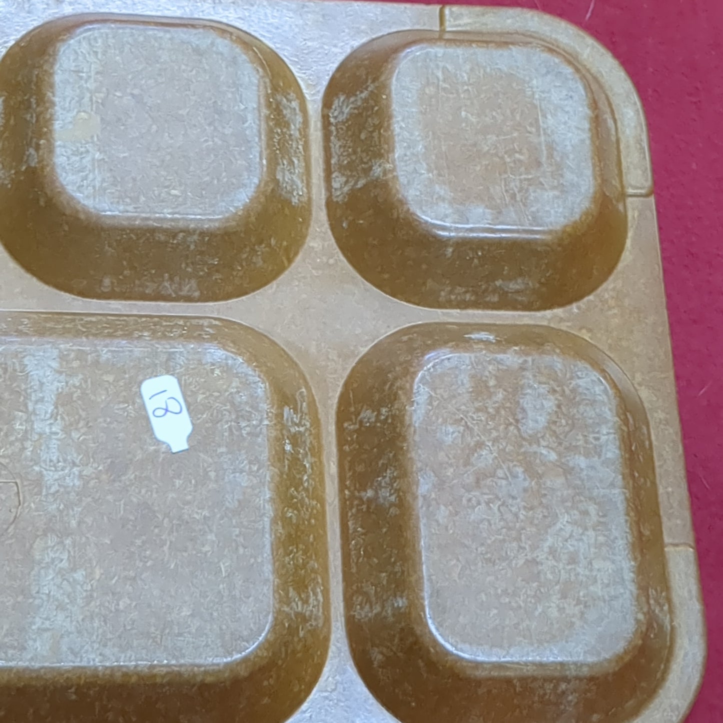 VINTAGE 1968 US Army Mess Hall Melamine Melmac Tray (12s (ab11-18)