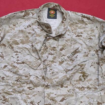 US Army Small Long Marpat Desert US Marine Corps Coat (15s (ab06-9)