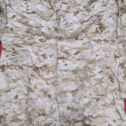 US Army Small Long Marpat Desert US Marine Corps Coat (15s (ab06-9)