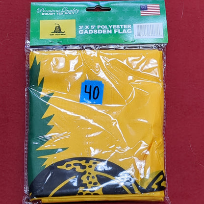 GADSDEN FLAG 3'×5' Polyester (13s (ab12-40)