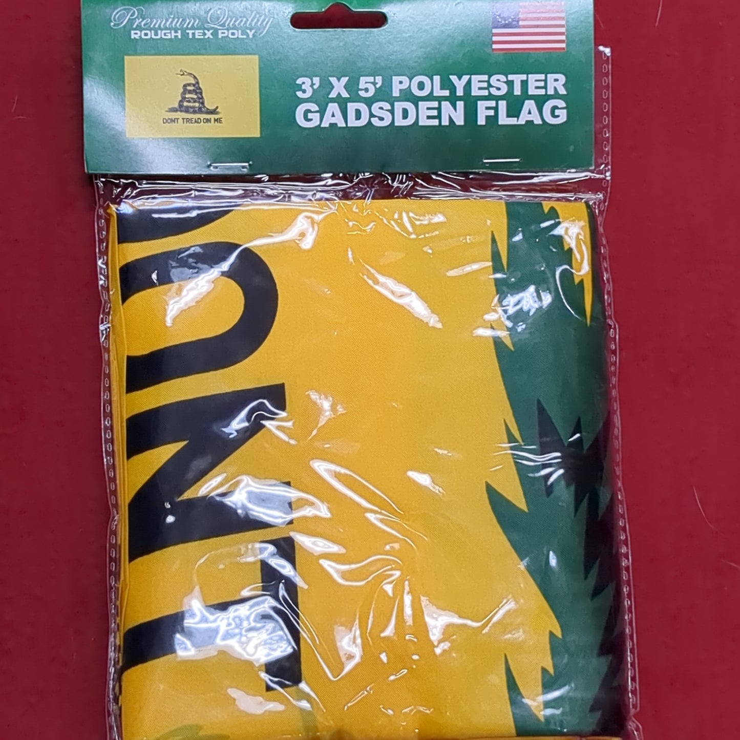 GADSDEN FLAG 3'×5' Polyester (13s (ab12-40)