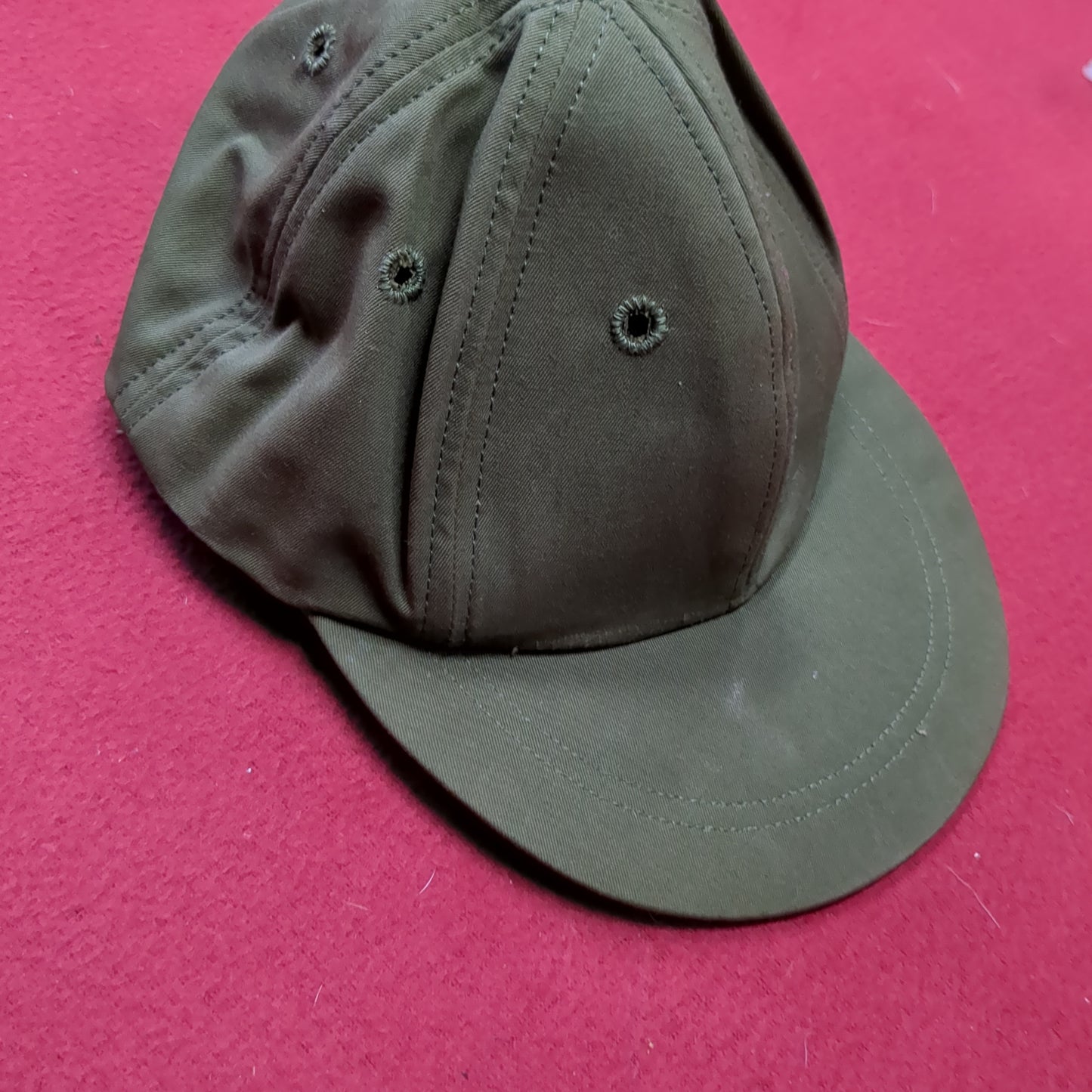 Vintage 6 5/8 Hot Weather OG-106 Army Field Cap (13s (ab12-5)