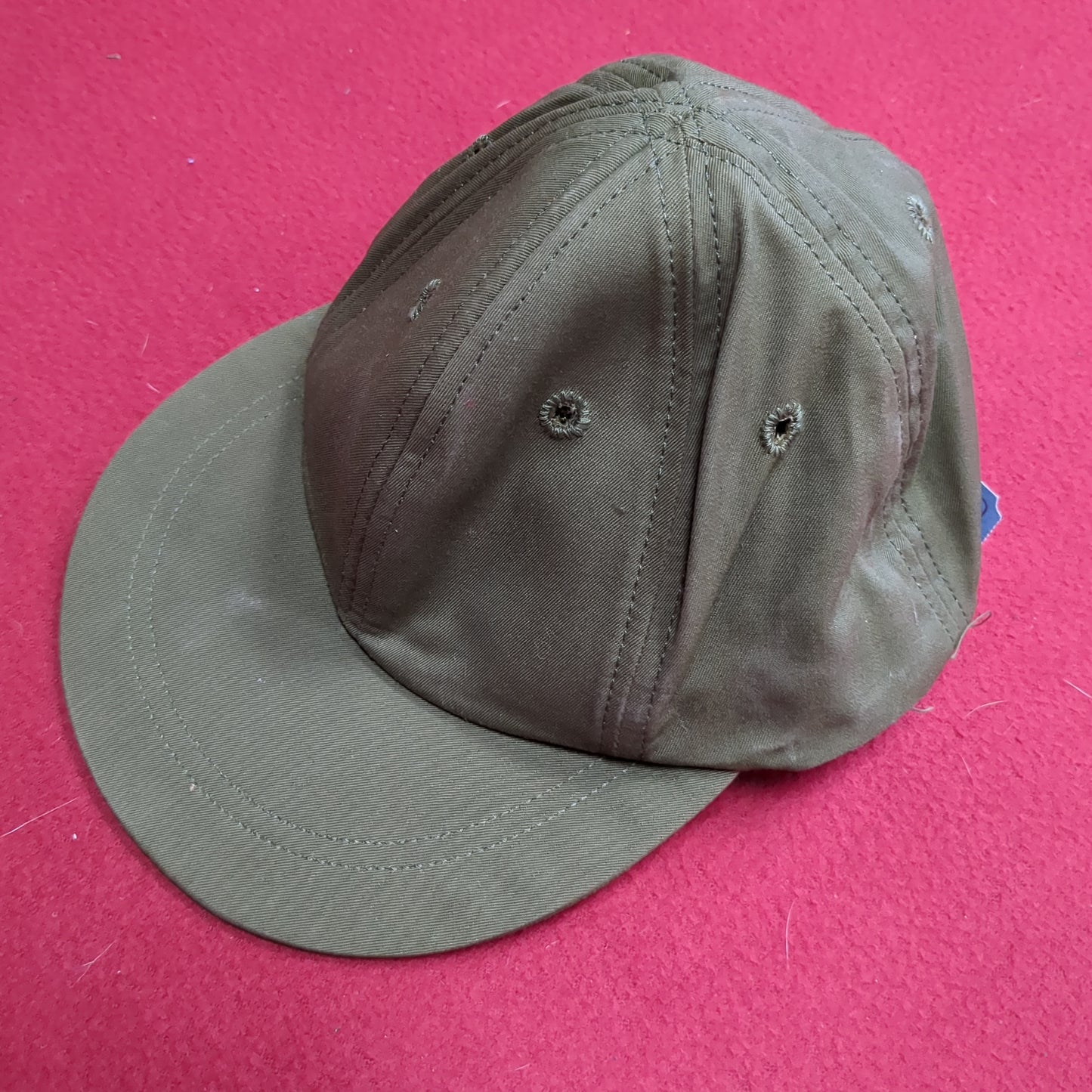 Vintage 6 5/8 Hot Weather OG-106 Army Field Cap (13s (ab12-5)