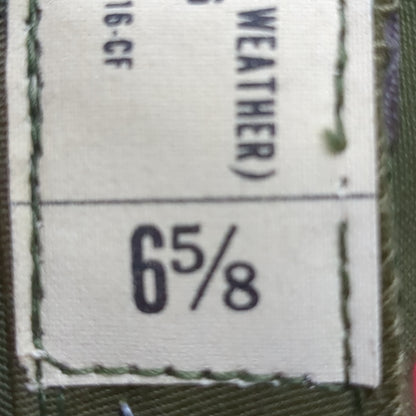 Vintage 6 5/8 Hot Weather OG-106 Army Field Cap (13s (ab12-5)