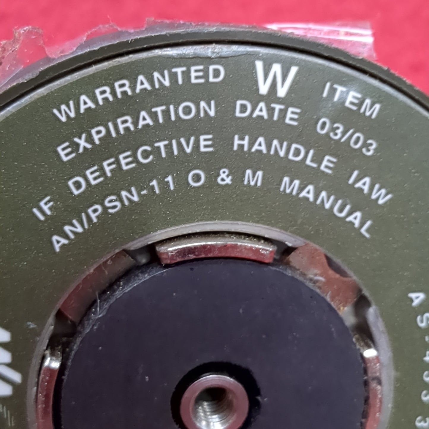 Vintage US Army GPS Puck Magnetic CIV Style AS-4333/V (14s (ab05-6)