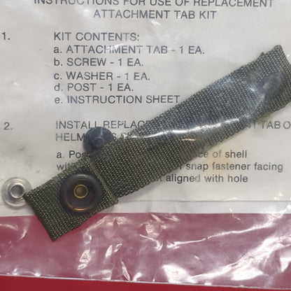 US Army Helmet Attachment Tab Kit 9049 (14s (ab05-12)