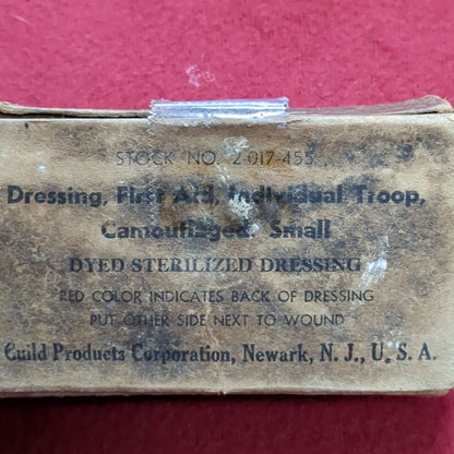 US Army Guild Products Small First Aid Field Dressing Wound Camouflage (14s (ab05-8)