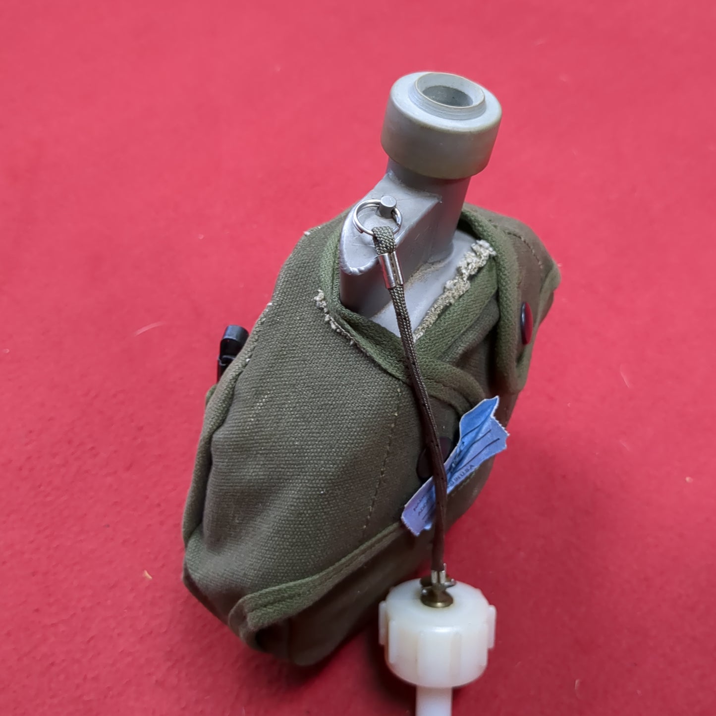 1964 Canteen, Canteen Cup, Broken '84 Artic Insulated Water Canteen Cover Vintage (16S (ab07-e)