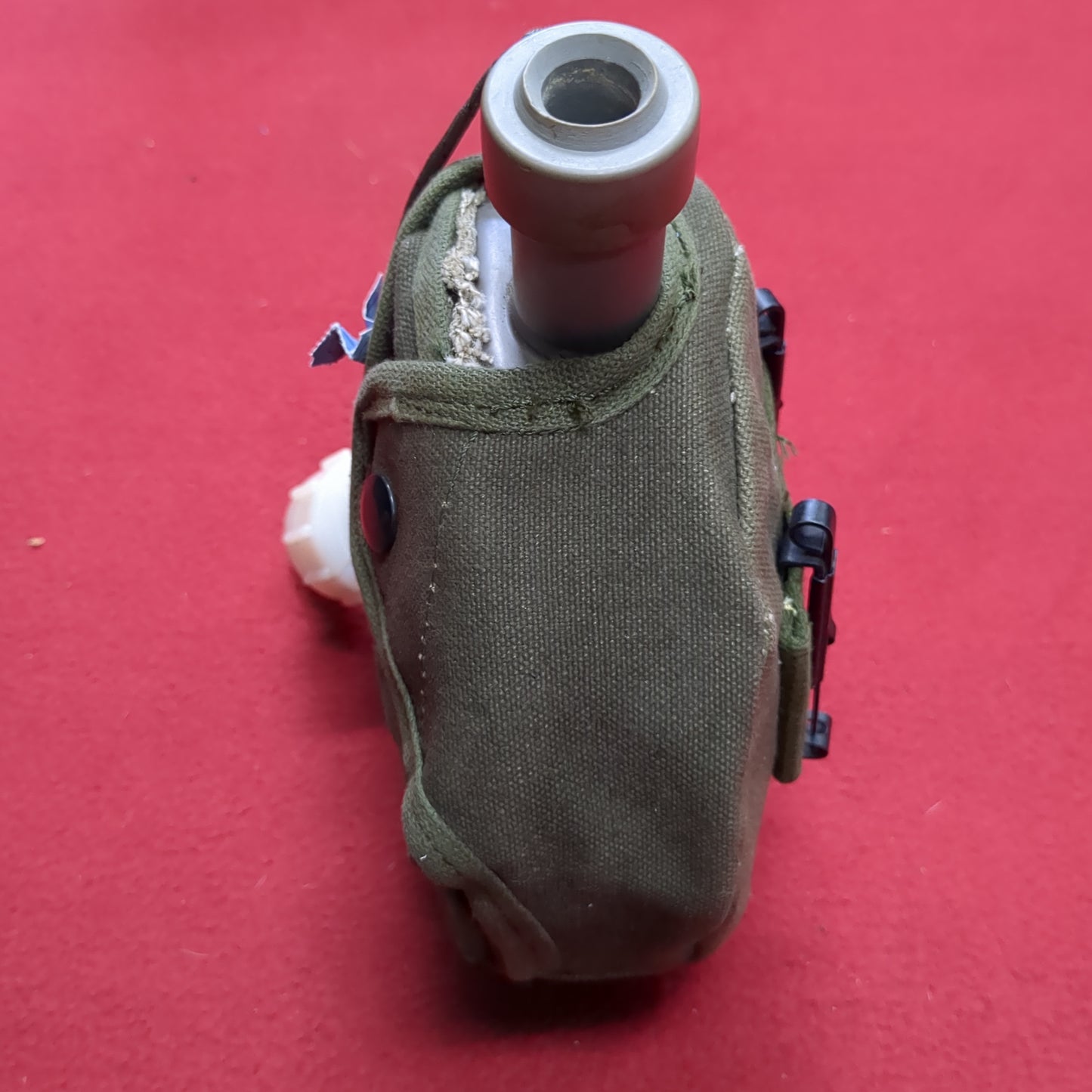 1964 Canteen, Canteen Cup, Broken '84 Artic Insulated Water Canteen Cover Vintage (16S (ab07-e)