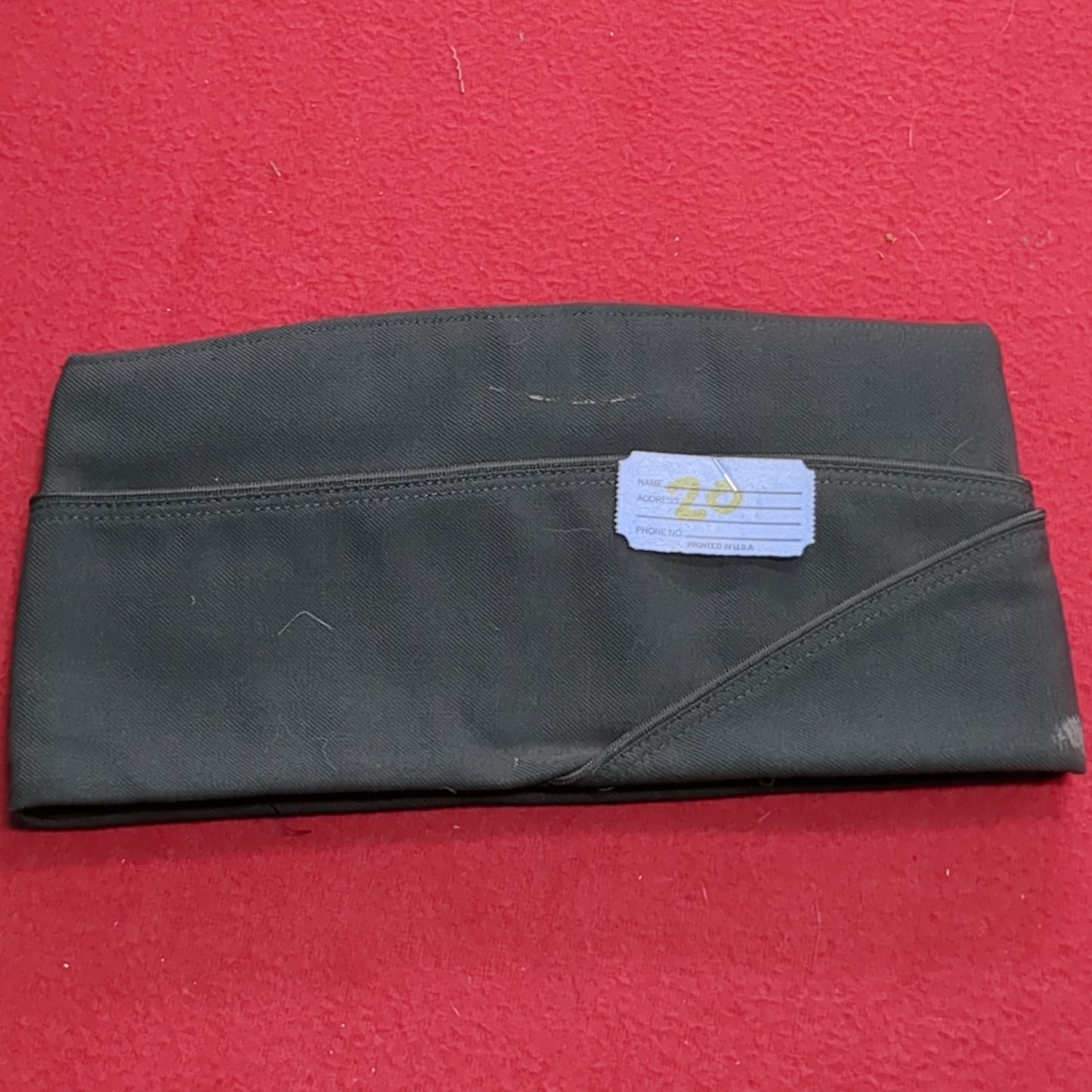 VINTAGE AG-489 6 3/4 Wool Serge Garrison Cap (22s ac15-20)